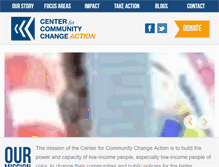 Tablet Screenshot of cccaction.org